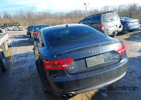 2012 Audi A5 2.0T Premium from USA, damaged, VIN WAULFAFR0CA018940
